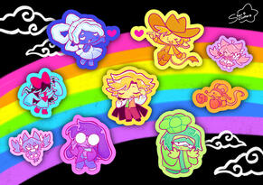 Fan Merchandise, Sticker Sheet